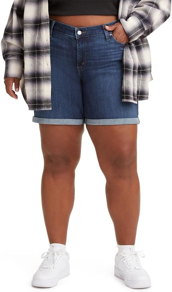 Levi's Women's Mid Length Shorts for Effortless Summer Style