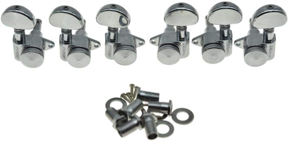 Locking Tuners 3x3 Full Size Guitar Machine Heads for Les Paul