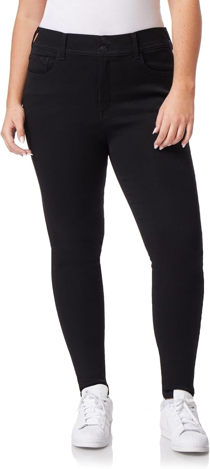 WallFlower Women's Ultra Skinny Mid-Rise Jeans for Every Body