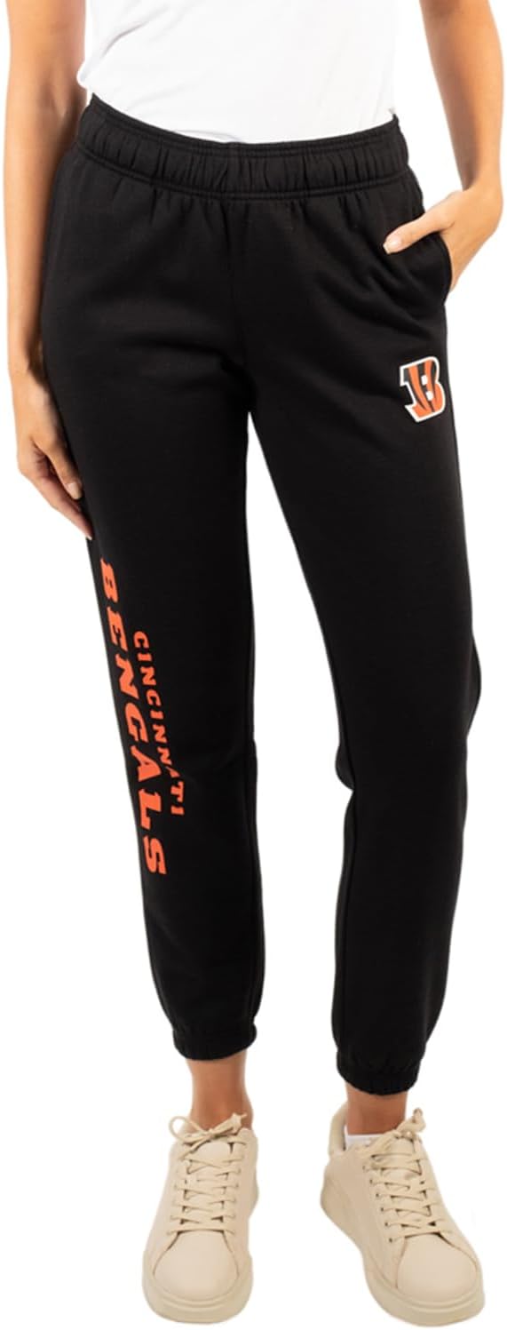 Ultra Game Women's NFL Official Super Soft Sweatpants Joggers