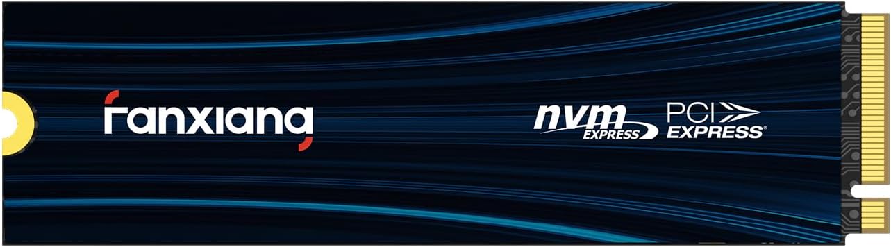 1TB NVMe Gen4 SSD: Up to 7100MB/s Speed! PS5 Compatible