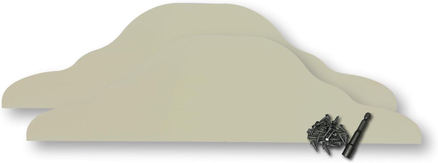 Eagle 1 Rain Gutter Valley Splash Guards for Home Protection