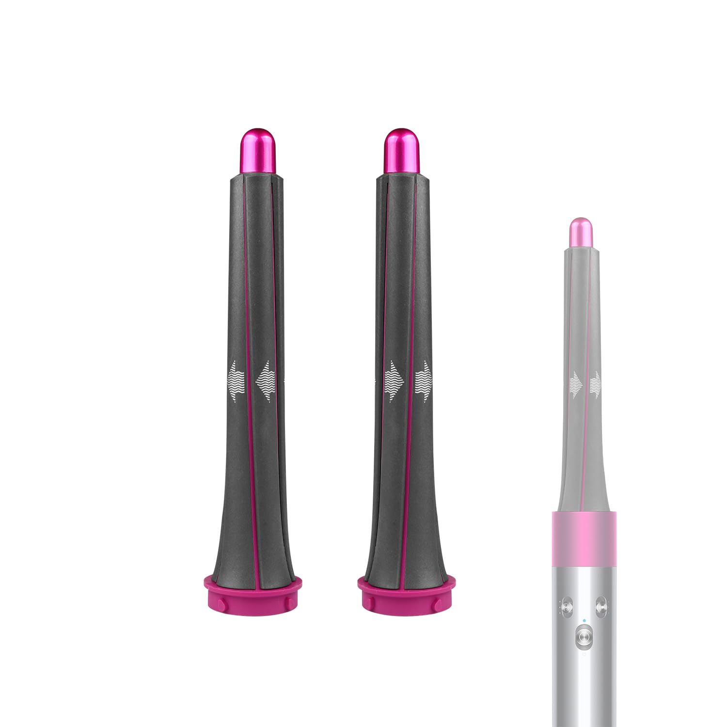 Voluminous Curls with 20mm Hair Curling Barrels for Dyson Airwrap