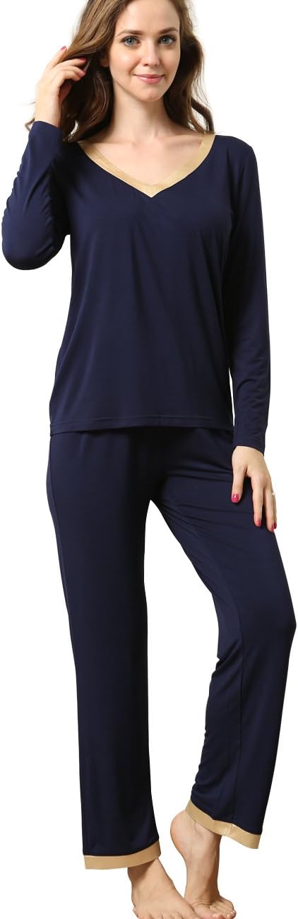 GYS Viscose from Bamboo Women's Pajama Sets for Cozy Comfort