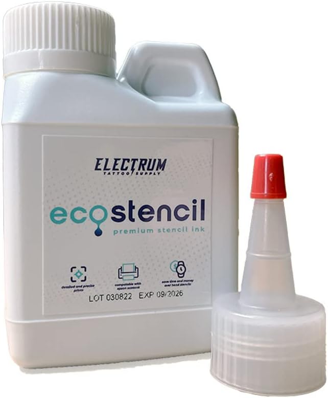 Long-Lasting Electrum Stencil Ink USA-Made