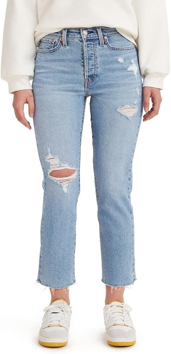 Levi's Women's Wedgie Straight Jeans for a Stylish Fit
