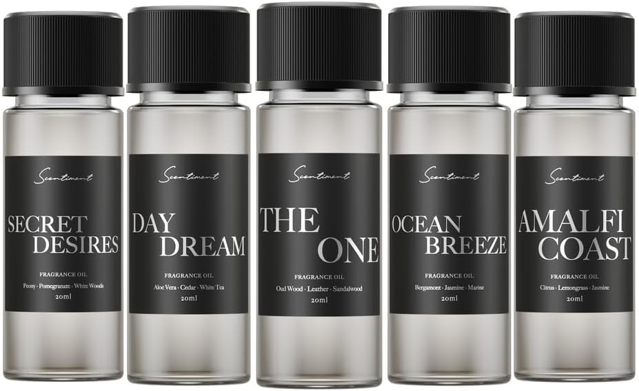 Hotel Diffuser Oil Discovery Kit for Luxurious Aromatherapy