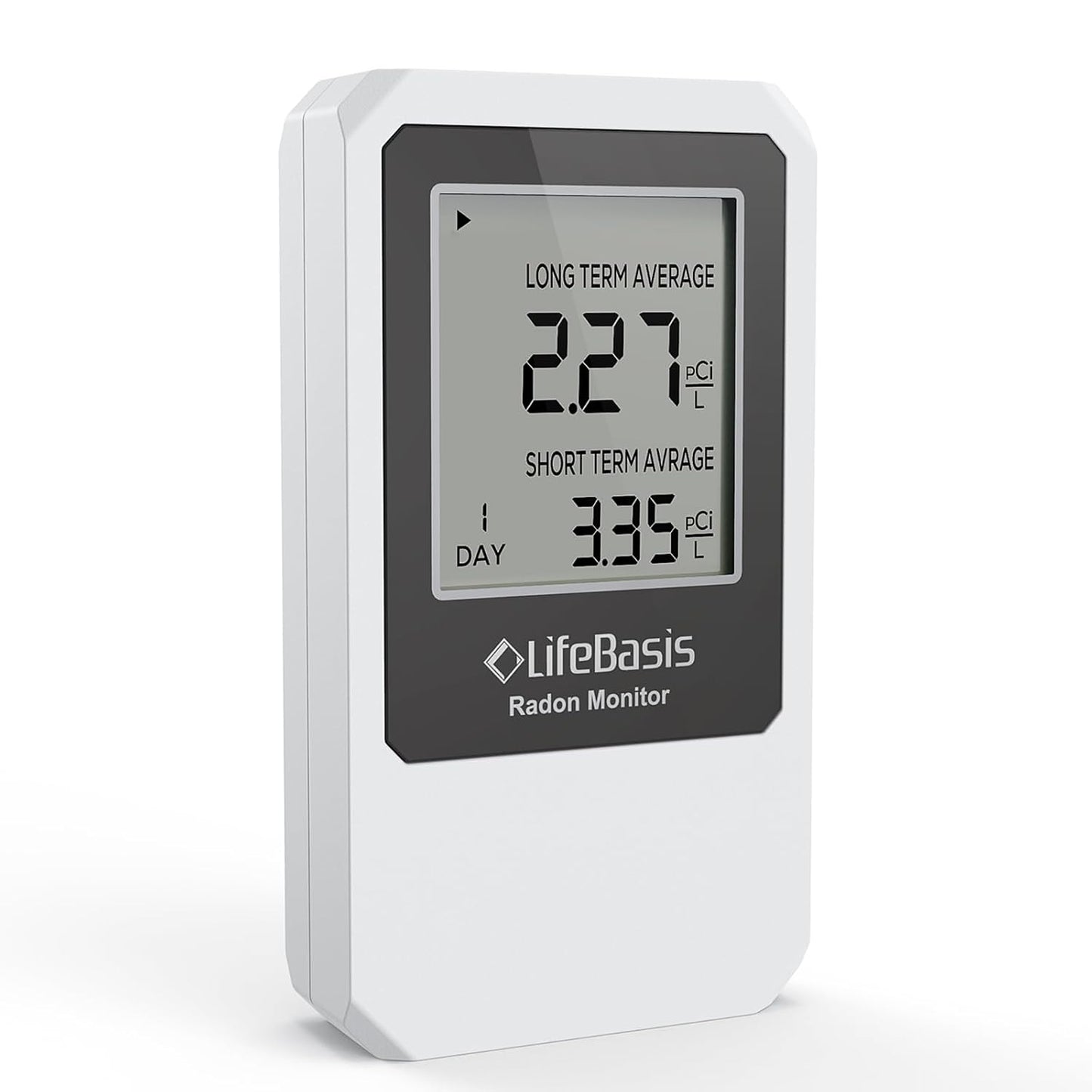 LifeBasis Radon Detector for Home Basement Monitoring