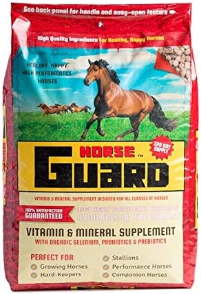 Horse Guard Equine Vitamin Mineral Supplement with Organic Selenium