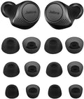 ALXCD Ear Tips Compatible with Jabra Elite 75t/65t - Comfortable