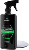 Leather Conditioner & Cleaner For Furniture and Car Seats - All-in-One