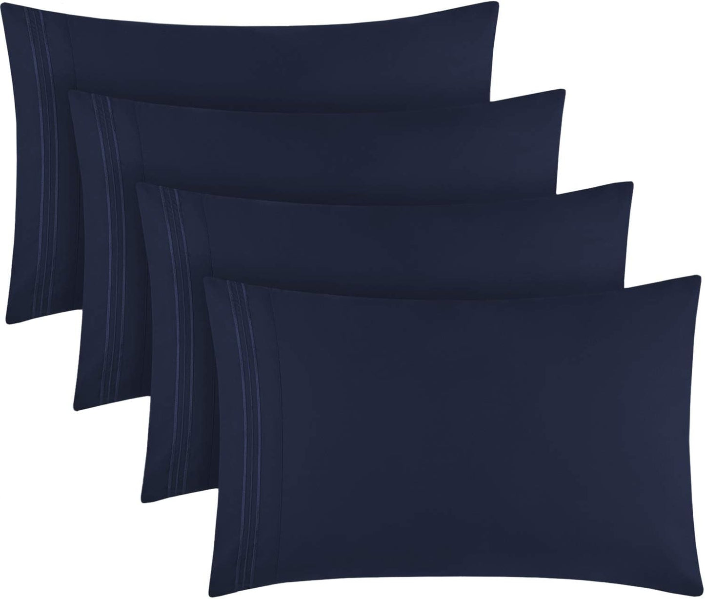 Mellanni Pillow Cases Set - Luxury Cooling Pillow Covers