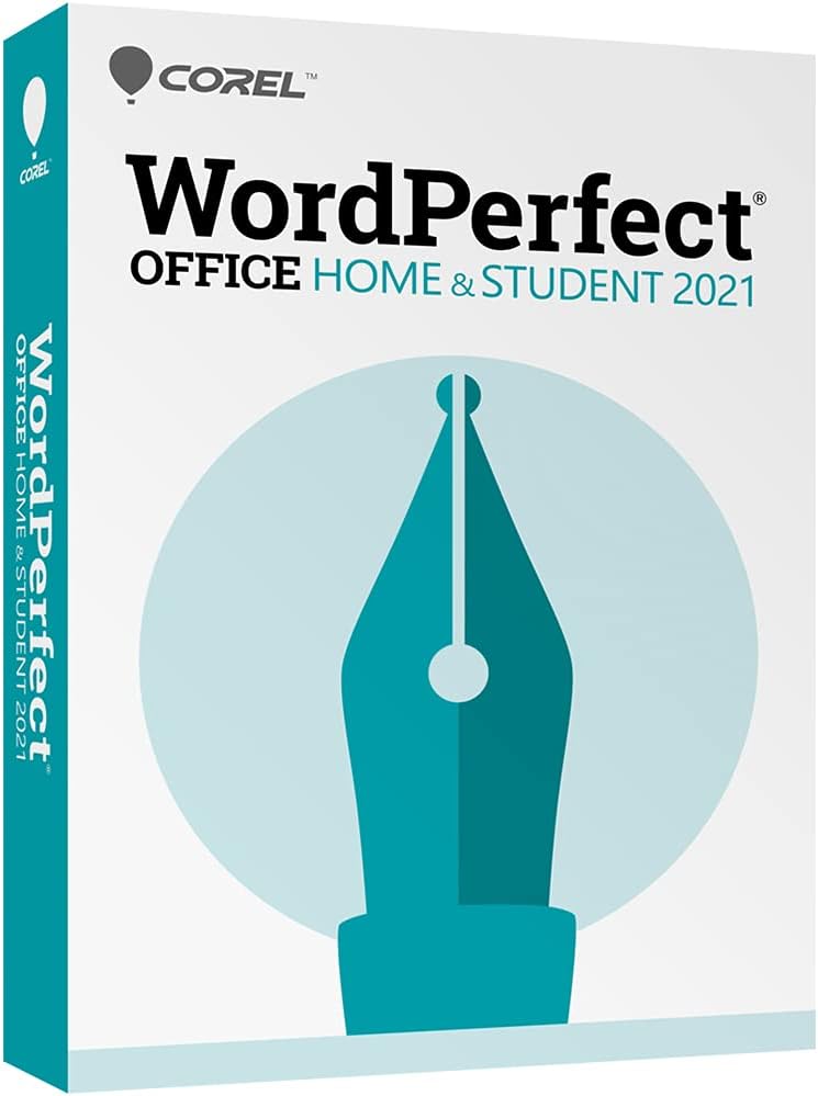 Corel WordPerfect Office Home & Student 2021 Suite for PC