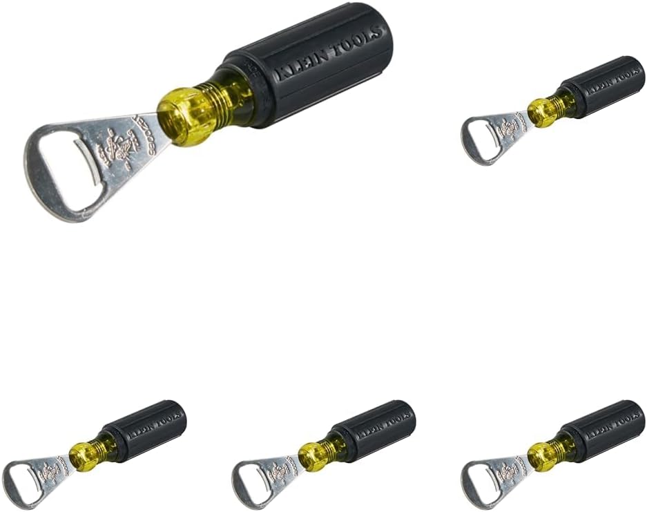 Klein Tools Bottle Opener 98002BT Pack of 5 for Professionals