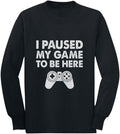 Gaming Shirt Kids Boys Girls Gifts for Gamers Youth Gamer I Paused My