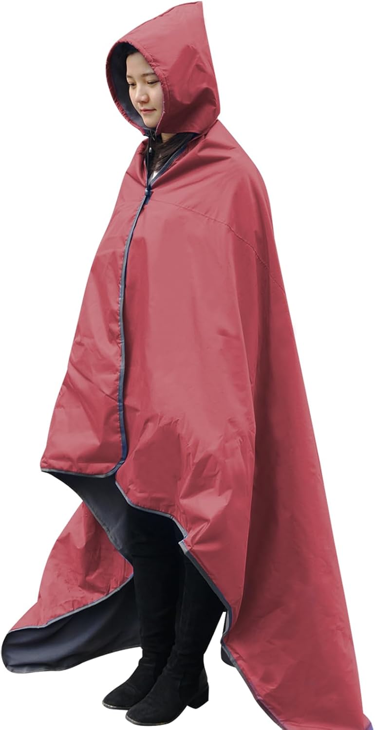 DUKUSEEK Waterproof Camping Blanket: Warm & Portable