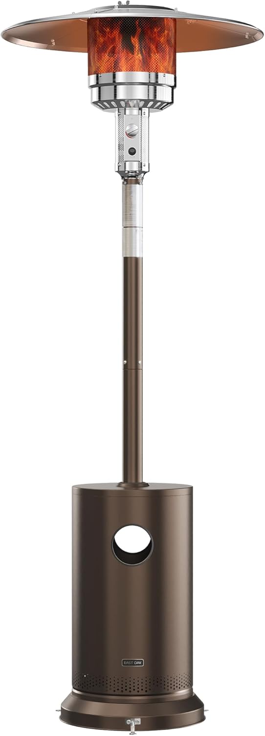 EAST OAK 55,000 BTU Propane Patio Heater for Outdoor Use