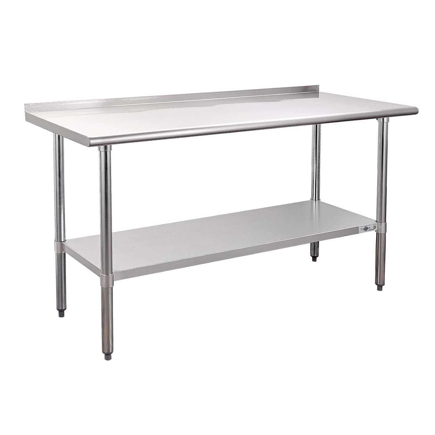Profeeshaw Stainless Steel Prep Table for Kitchen 60x24 Inch