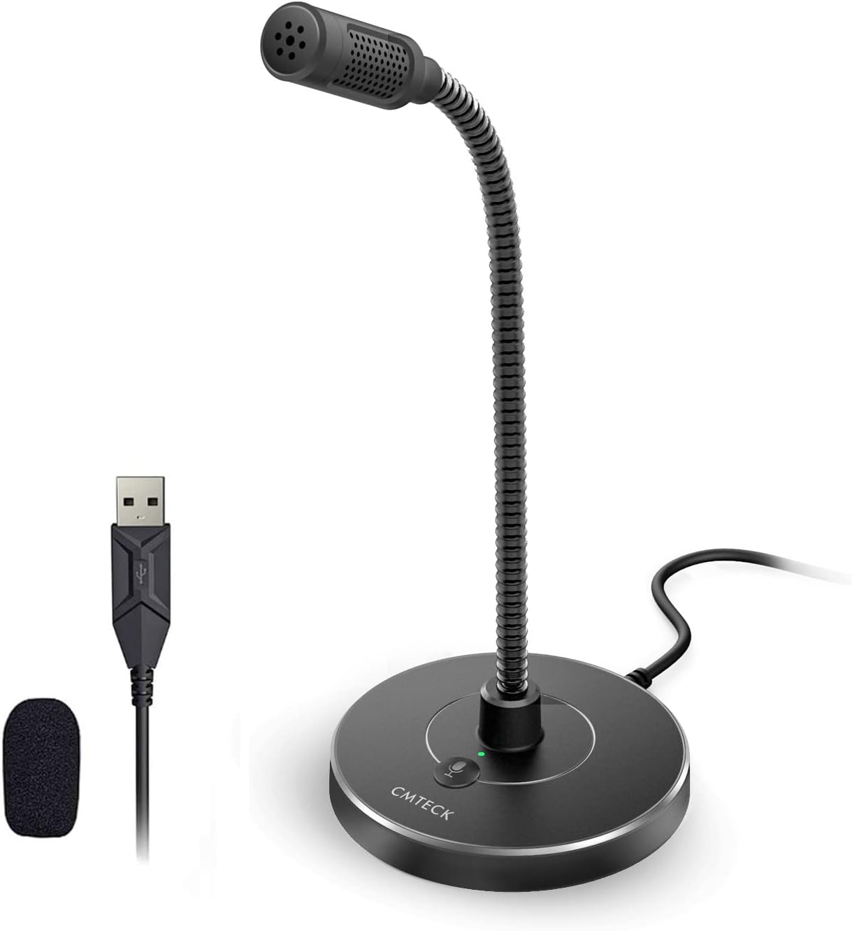 CMTECK G009 USB Mic - Noise-Canceling Studio Sound