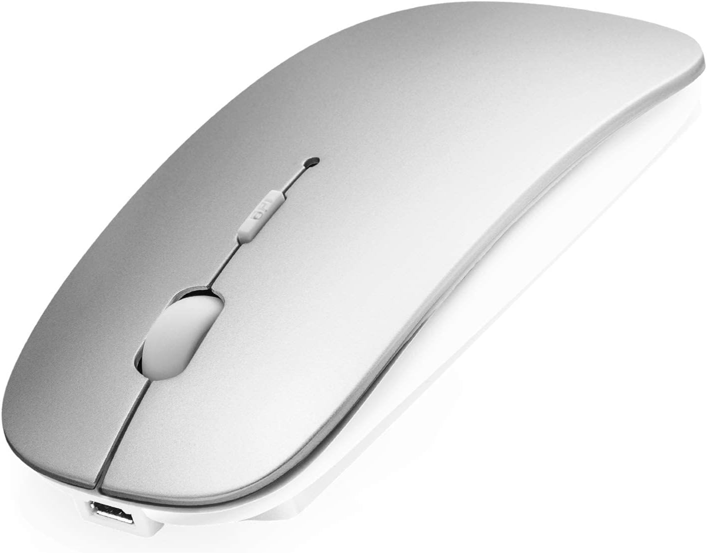 Rechargeable Bluetooth Mouse: Slim & Compatible!