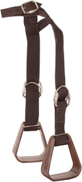 Mustang Nylon Kiddy-Up Stirrups - Adjustable Kids Saddle Stirrups