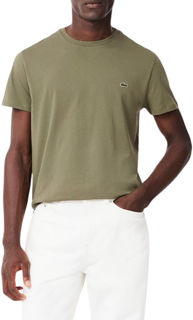 Lacoste Mens Crew Neck Short Sleeve Regular Fit Classic T-Shirt Review