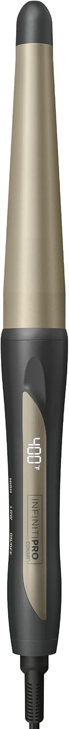 Tourmaline Ceramic Curling Wand for Beachy Waves by Conair