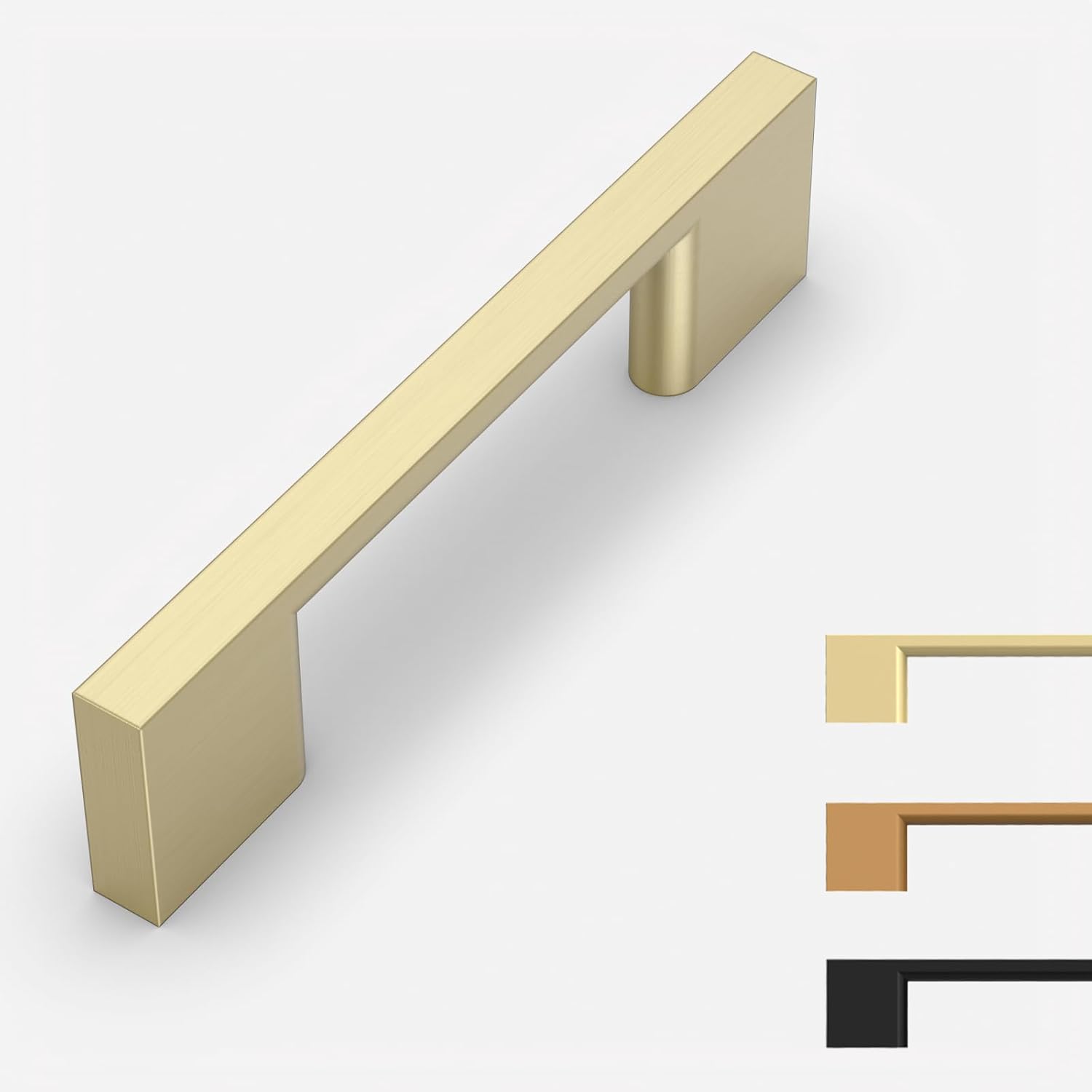 10 Pack Brushed Gold Cabinet Pulls for Kitchen Hardware Needs