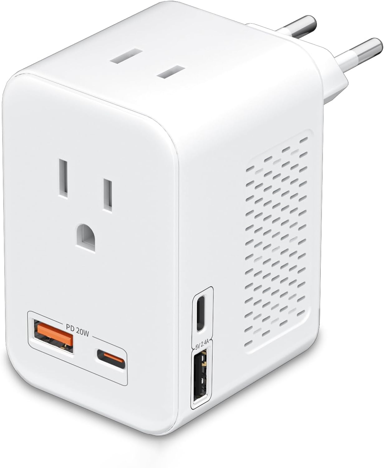 220V to 110V Voltage Conversion Plug Adapter for Travel Needs