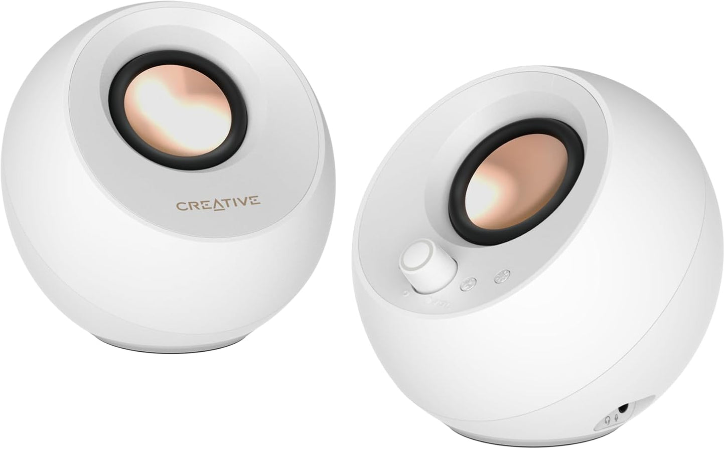 Immerse in Crystal Sound: Creative Pebble Pro Speakers