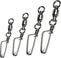 Snap Fishing Swivels Ball Bearing Black Nickel - Heavy Duty Saltwater