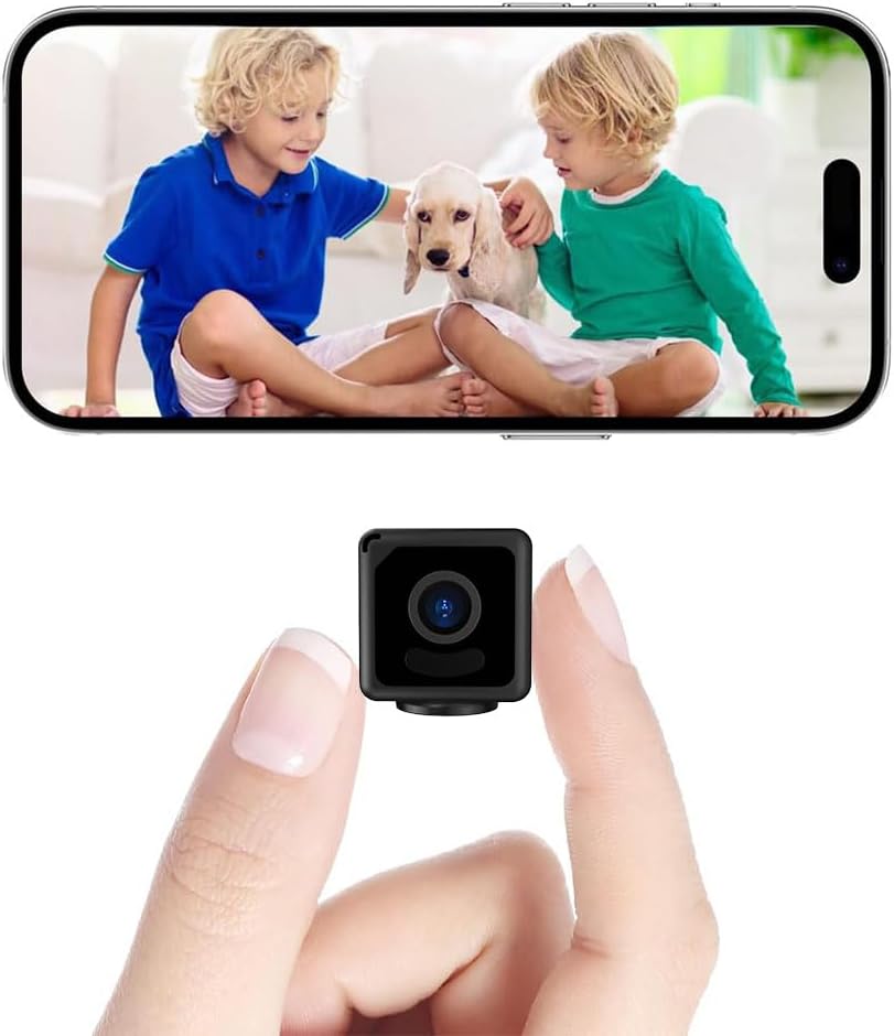 Ultra-Sharp Mini Home Security Cam - Night Vision & Motion Detection