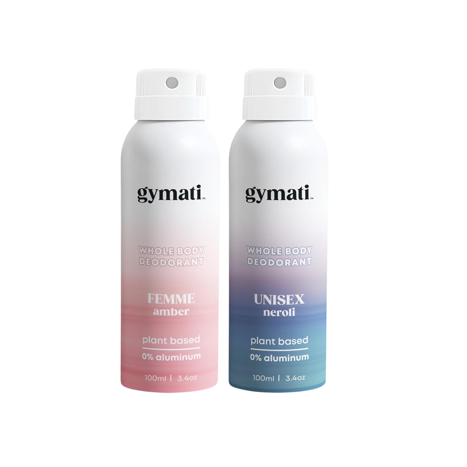 Gymati Fitness Deodorant Spray - Aluminum-Free & Vegan