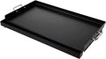25 in x 16 in Carbon Steel Cooking Griddle for Outdoor Gas Grill