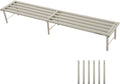 Metal Plant Stand 120 White - Rust-Resistant Aluminum Display Rack