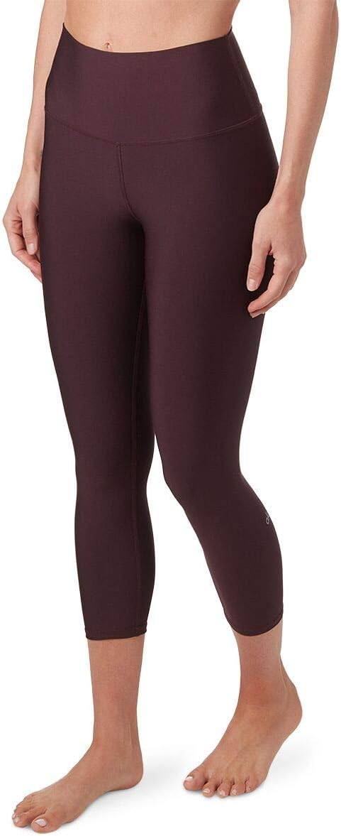 Alo High-Waist Airlift Capri Oxblood SM 24: Sculpting Power!