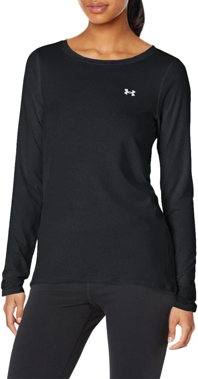 Under Armour Women's Heatgear Long-sleeve T-shirt for Comfort