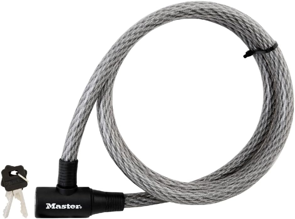Master Lock Cable Lock for Bicycles and Outdoor Equipment