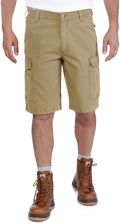 Carhartt Men's Rugged Flex Relaxed Fit Canvas Cargo Short - Built 8