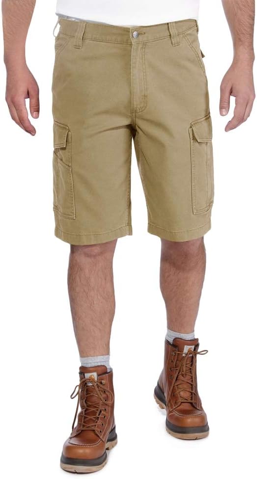 Carhartt Men's Rugged Flex Relaxed Fit Canvas Cargo Work Short