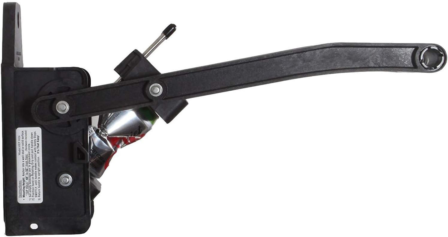Dial Industries Easy Pull Heavy Duty Wall Mounted Can Crusher