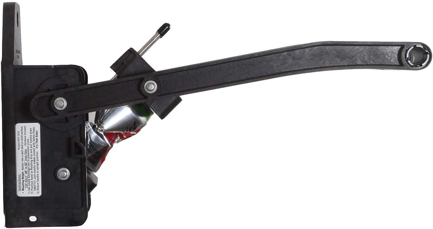 Dial Industries Easy Pull Heavy Duty Wall Mounted Can Crusher