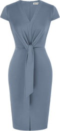 GRACE KARIN Women's Summer Midi Dress for Business Casual Style