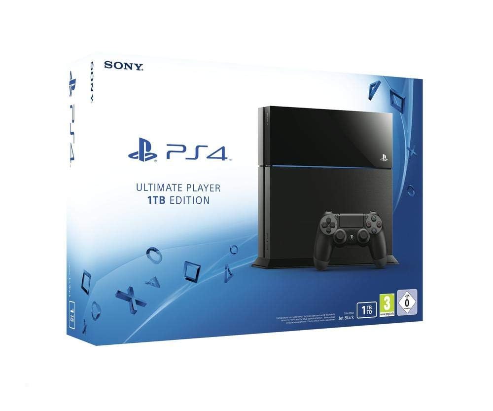 Sony Playstation PS4 1TB Black Console - Renewed Gaming Experience