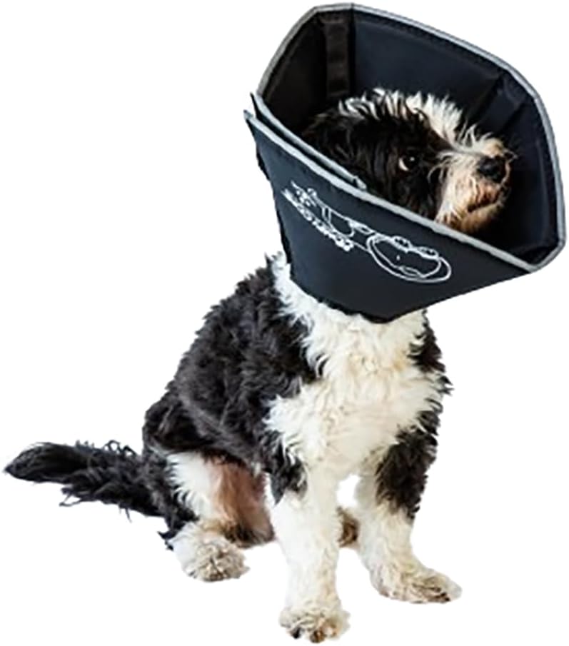 Comfy Cone Pet Cone for Dogs and Cats - Soft Recovery Collar