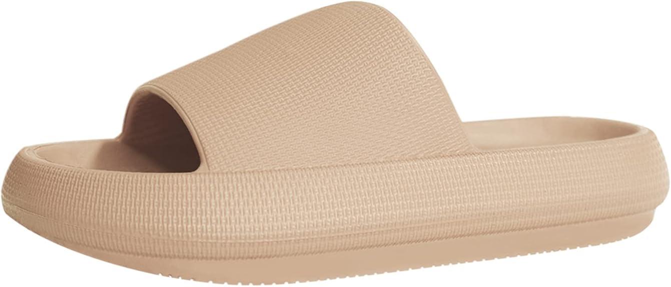 EQUICK Cloud Slides Pillow Slippers for Women and Men - Ultra Soft