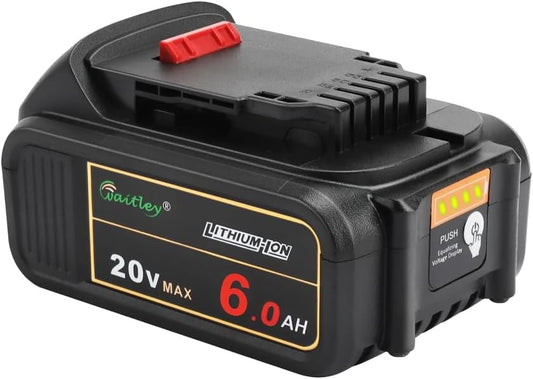 20V 6.0A Replacement Battery for Dewalt Cordless Tools