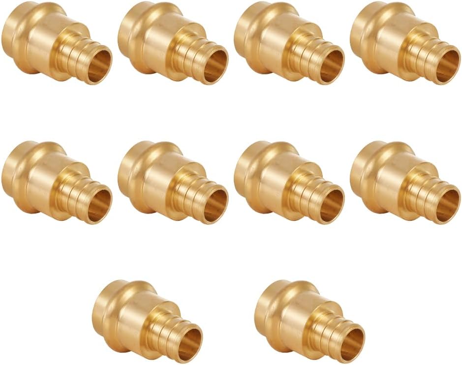 EFIELD 3/4in Copper Press X 3/4in PEX Crimp Coupling Review