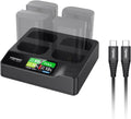 Accsoon Toprig LP-E6 Battery Charger: Fast 4-Channel Charging