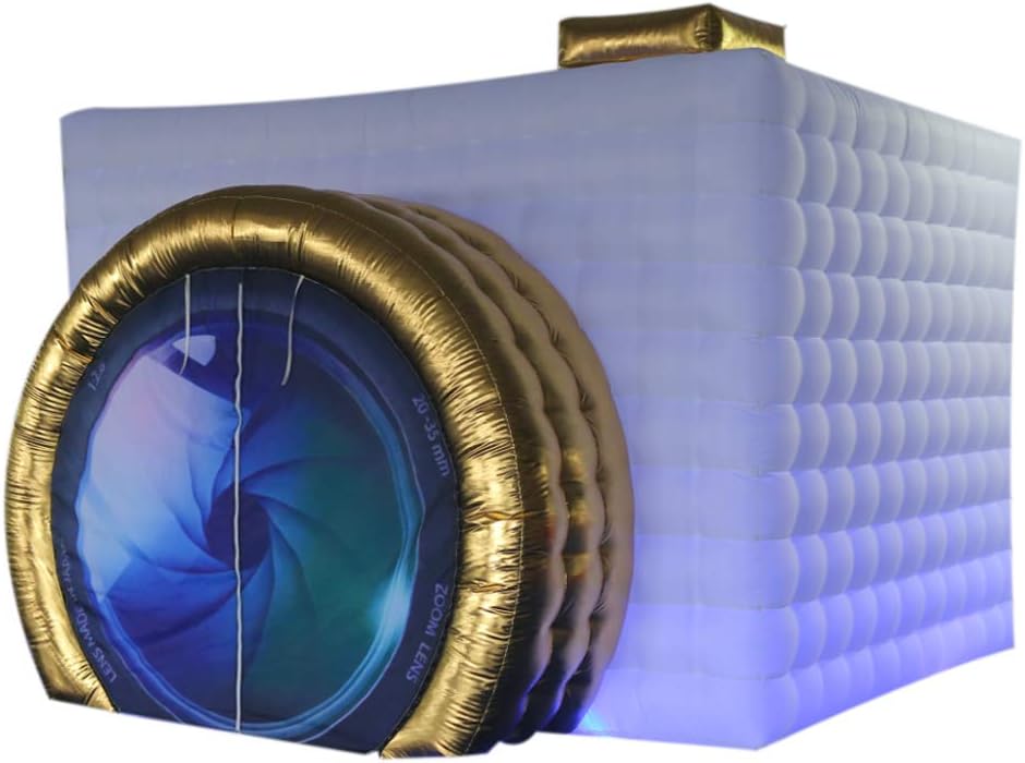 SAYOK Inflatable Photo Booth Enclosure for Events and Weddings